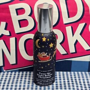 BBW Twas The Night Before Christmas Holiday Home Room Fragrance Spray White Barn